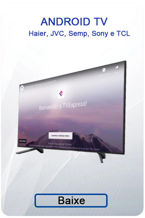 Download tvexpress app on Android TV