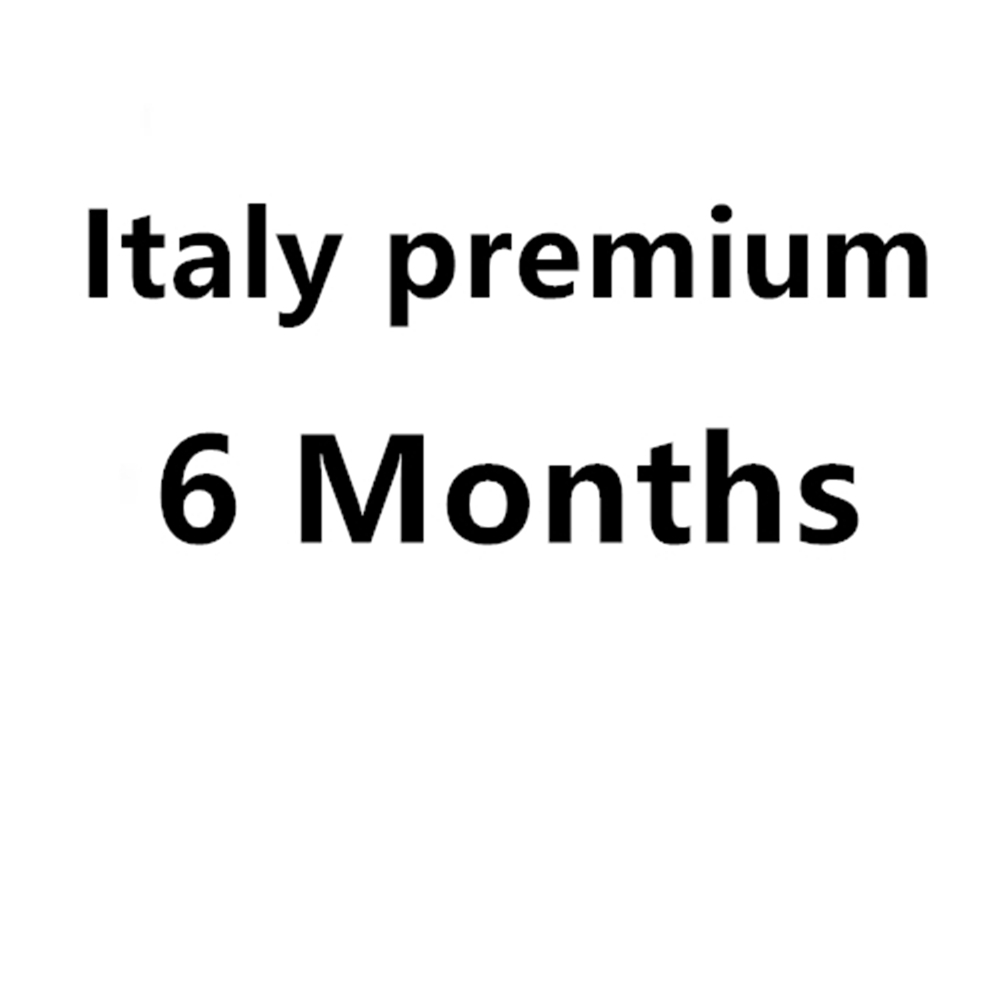 Italy IPTV M3u Subscription Italian Premium Europe uk German for Android Smart TV MAG Box IPTV italy - 6 months